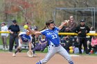 Softball vs Emerson  Wheaton College Softball vs Emerson College in game 2 of their doubleheader. - Photo by Keith Nordstrom : Wheaton, Softball
